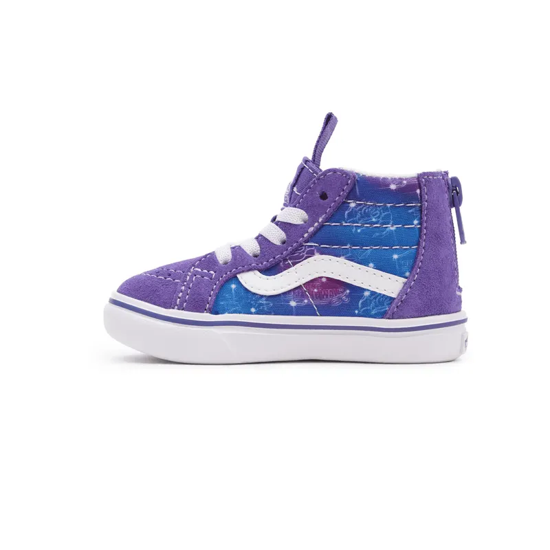 VANS Vanstellation Comfycush Sk8-hi Zip Paars (VN0A4VJNARK)