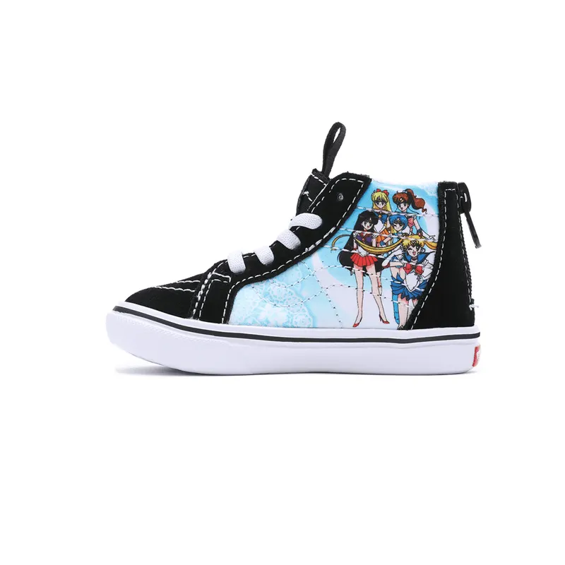 VANS Vans X Pretty Guardian Sailor Moon Comfycush Sk8-hi Zip Zwart (VN0A4VJNSKQ)