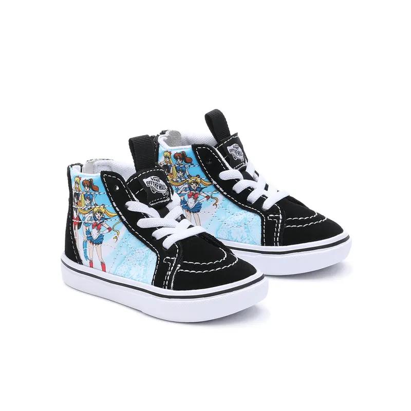 VANS Vans X Pretty Guardian Sailor Moon Comfycush Sk8-hi Zip Zwart (VN0A4VJNSKQ)