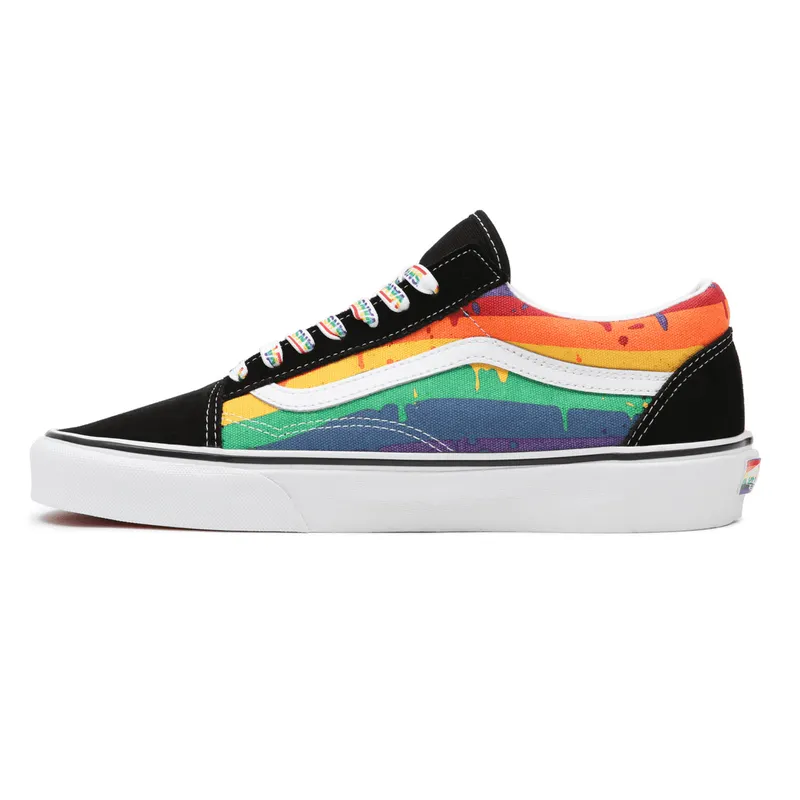 VANS Rainbow Drip Old Skool Zwart (VN0A5AO92CV)
