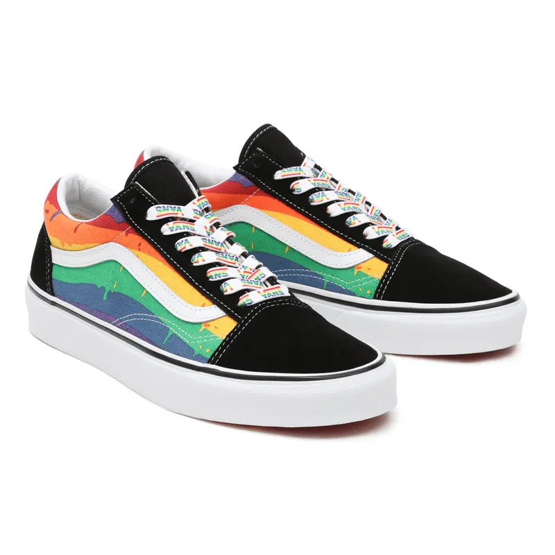 VANS Rainbow Drip Old Skool Zwart (VN0A5AO92CV)