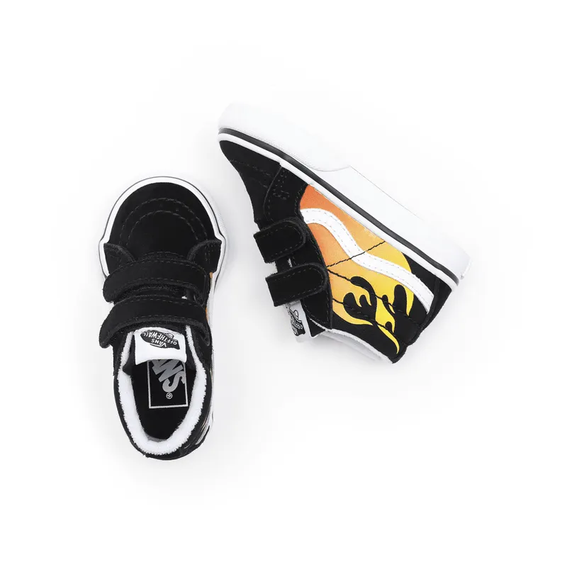 VANS Hot Flame Sk8-mid Reissue V Zwart (VN0A5DXD99C)