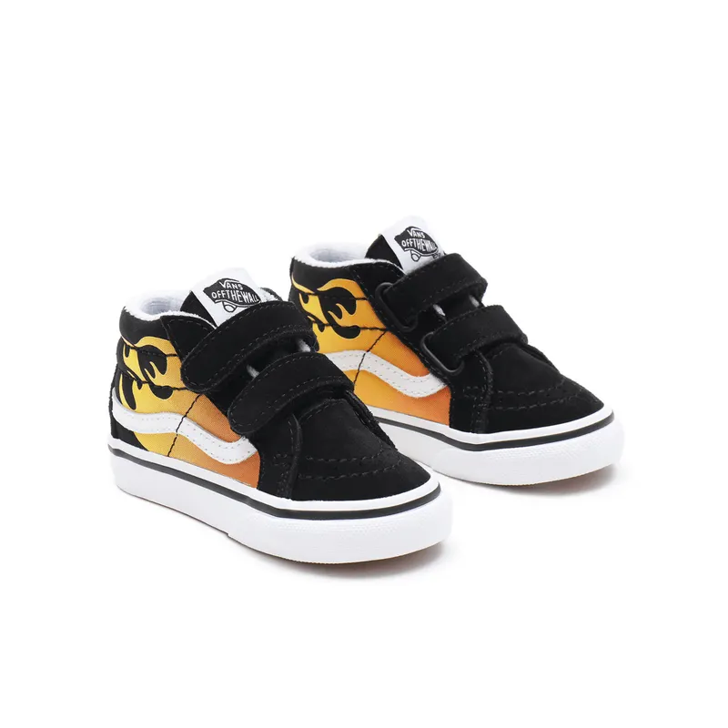 VANS Hot Flame Sk8-mid Reissue V Zwart (VN0A5DXD99C)