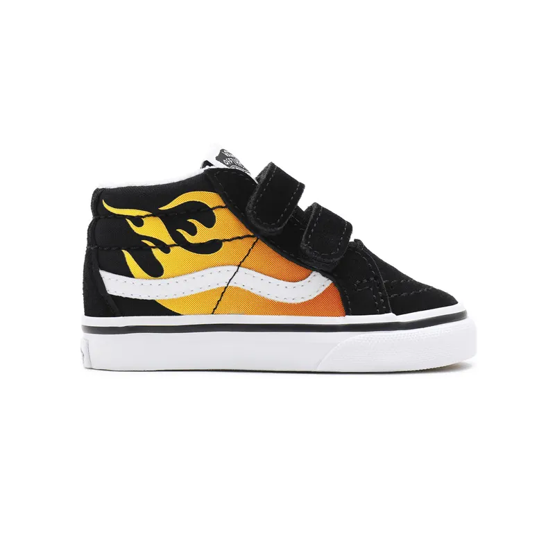 VANS Hot Flame Sk8-mid Reissue V Zwart (VN0A5DXD99C)