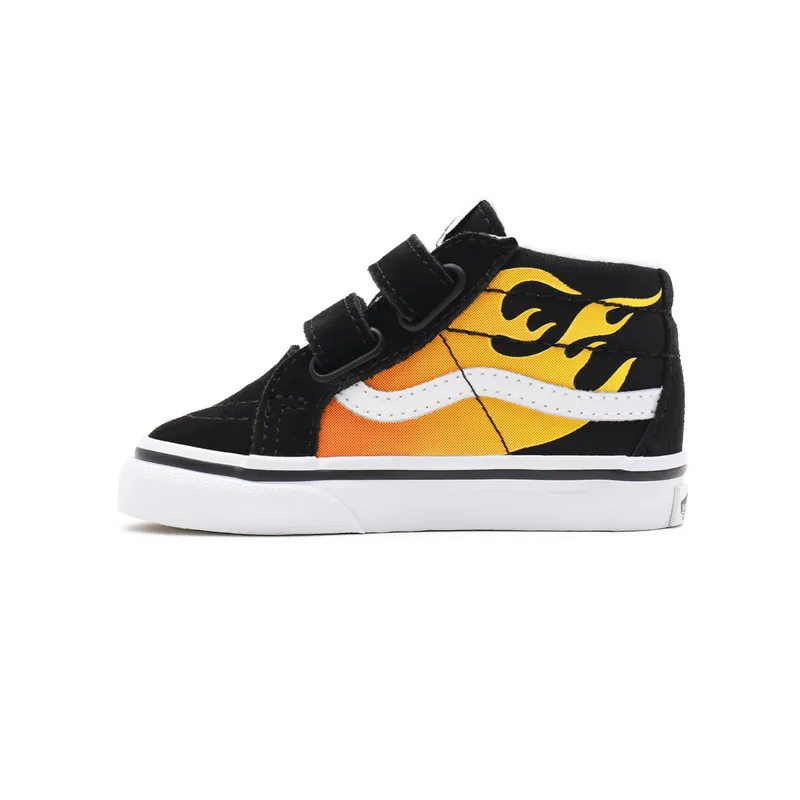 VANS Hot Flame Sk8-mid Reissue V Zwart (VN0A5DXD99C)