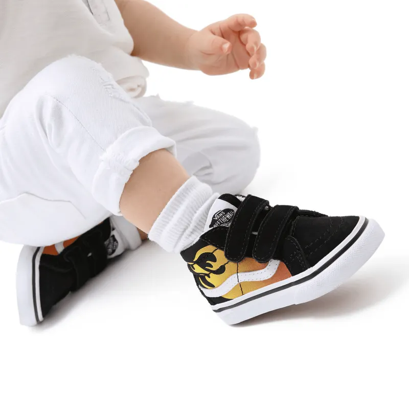 VANS Hot Flame Sk8-mid Reissue V Zwart (VN0A5DXD99C)