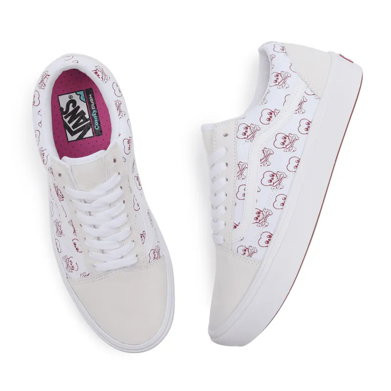 VANS Coldhearted Comfycush Old Skool Wit (VN0A5DYCB1D)