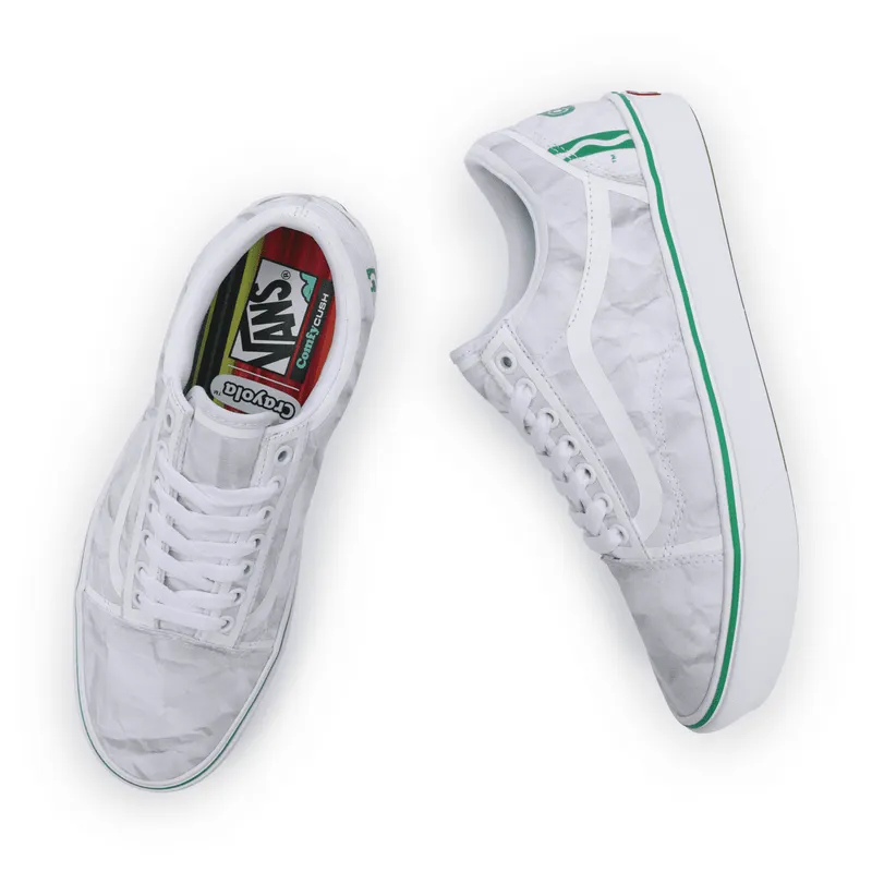 VANS Vans X Crayola Comfycush Old Skool Wit (VN0A5DYCB1S)