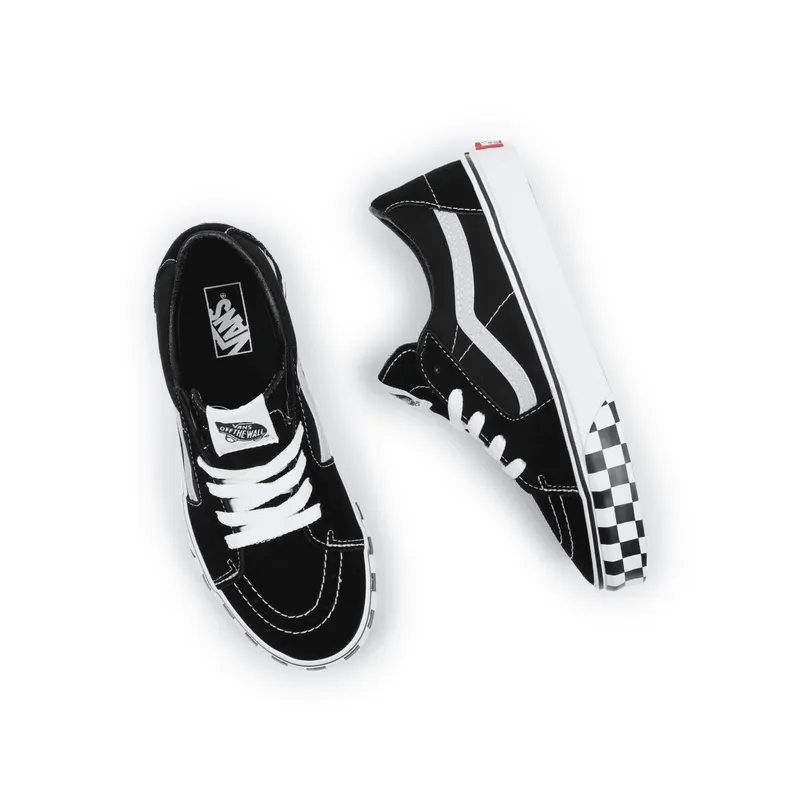 VANS Reflective Sidestripe Sk8-low Kinderschoenen Zwart (VN0A5EE4AC9)