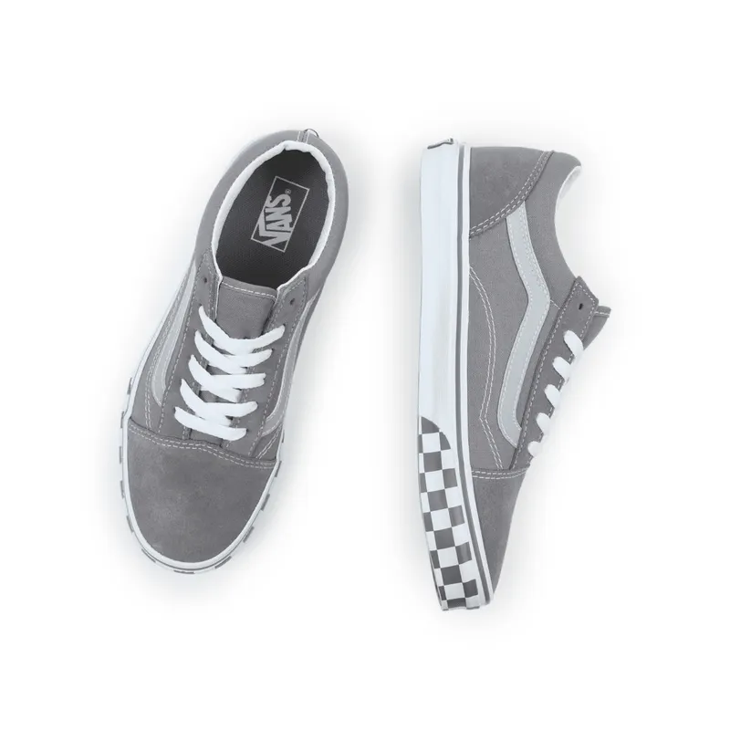 VANS Reflective Sidestripe Old Skool Kinderschoenen Grijs (VN0A5EE6AC1)