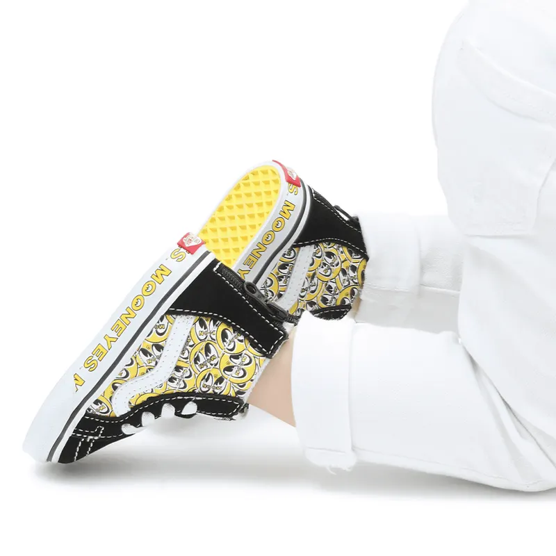 VANS Sk8-hi Zip Voor Peuters Zwart (VN0A5FBIY23)