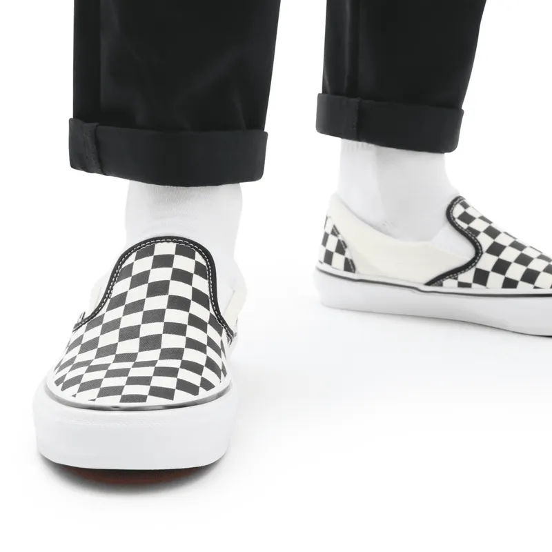 VANS Checkerboard Slip-on Skateschoenen Wit (VN0A5FCAAUH)
