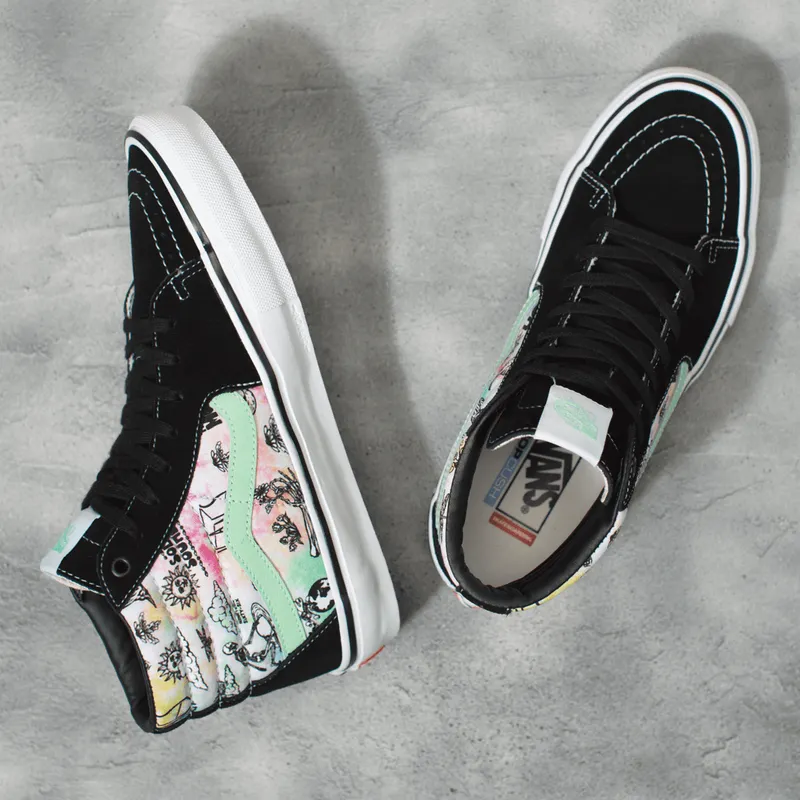 VANS Shroom Doom Skate Sk8-hi Zwart (VN0A5FCCAPI)
