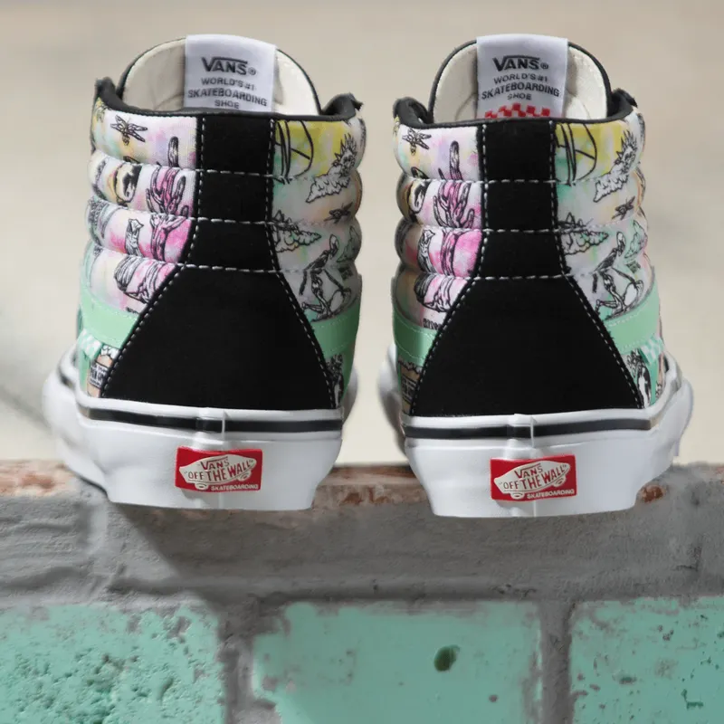 VANS Shroom Doom Skate Sk8-hi Zwart (VN0A5FCCAPI)