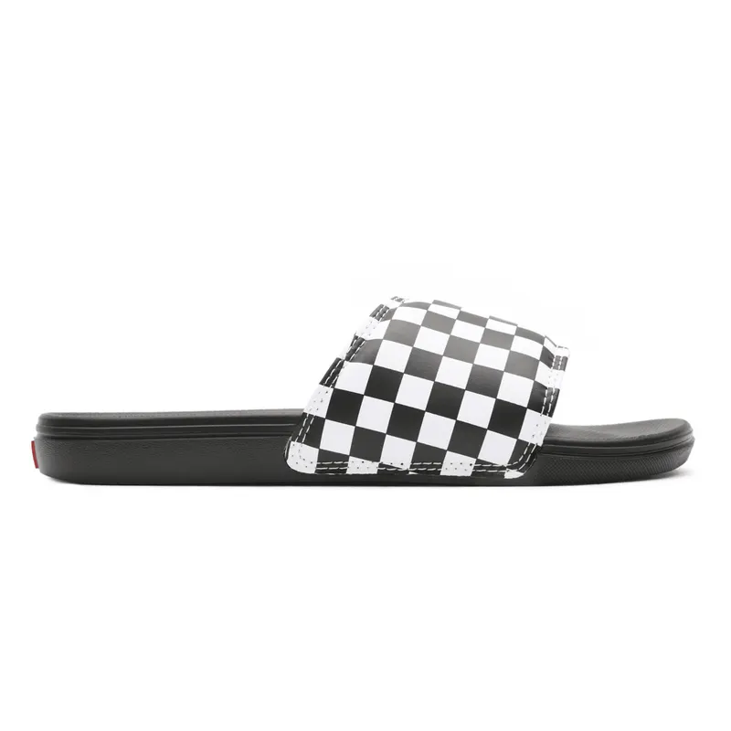 VANS Checkerboard La Costa Slide-on Voor Heren Zwart (VN0A5HF527I)
