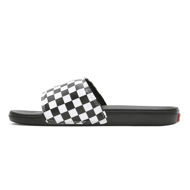 VANS Checkerboard La Costa Slide-on Voor Heren Zwart (VN0A5HF527I)