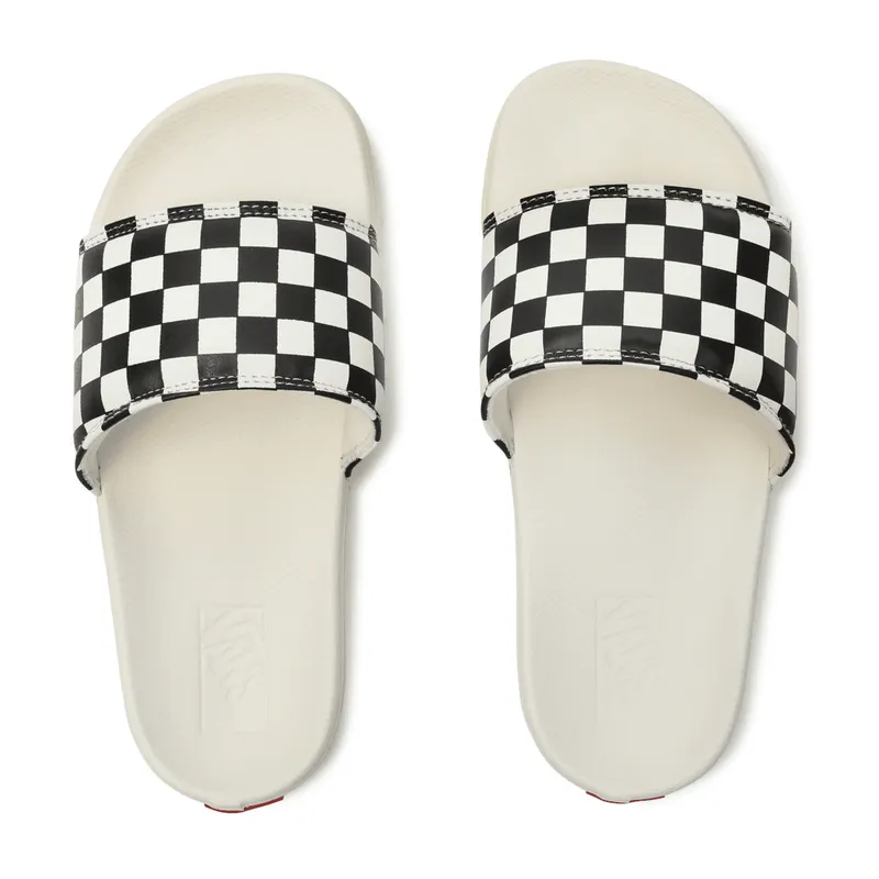 VANS Checkerboard La Costa Slide-on Zwart (VN0A5HFER6R)