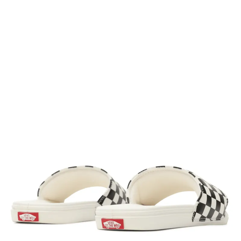 VANS Checkerboard La Costa Slide-on Zwart (VN0A5HFER6R)