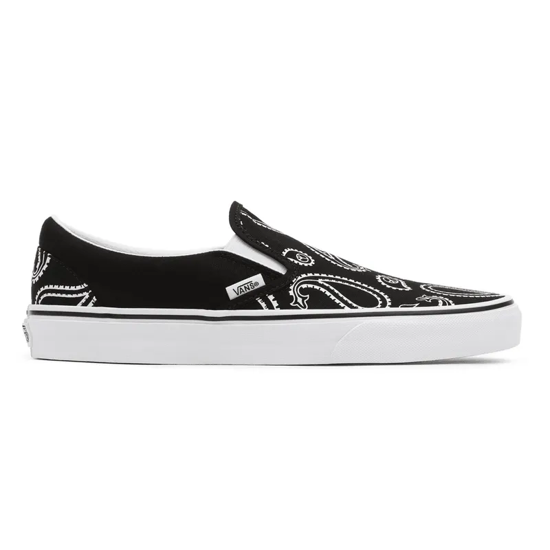 VANS Peace Paisley Classic Slip-on Zwart (VN0A5JMHB0E)