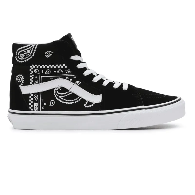 VANS Peace Paisley Sk8-hi Zwart (VN0A5JMJB0E)