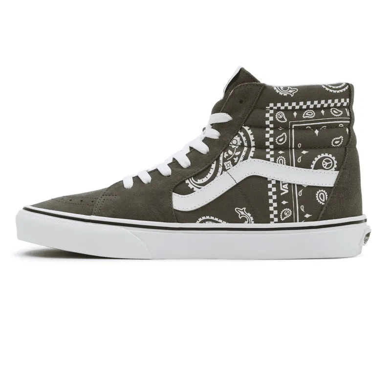 VANS Peace Paisley Sk8-hi Groen (VN0A5JMJB0F)