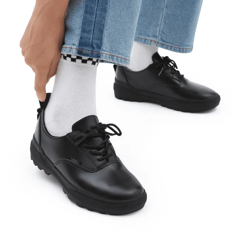 VANS Leren Colfax Low Zwart (VN0A5KQVL3B)