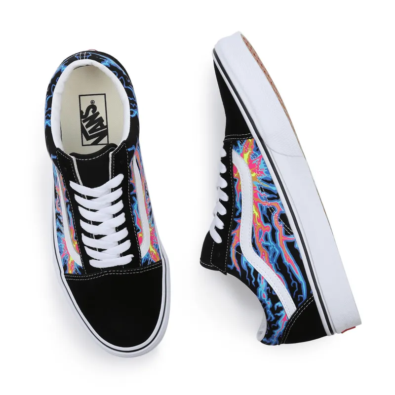 VANS Electric Flame Old Skool Zwart (VN0A5KRFB03)