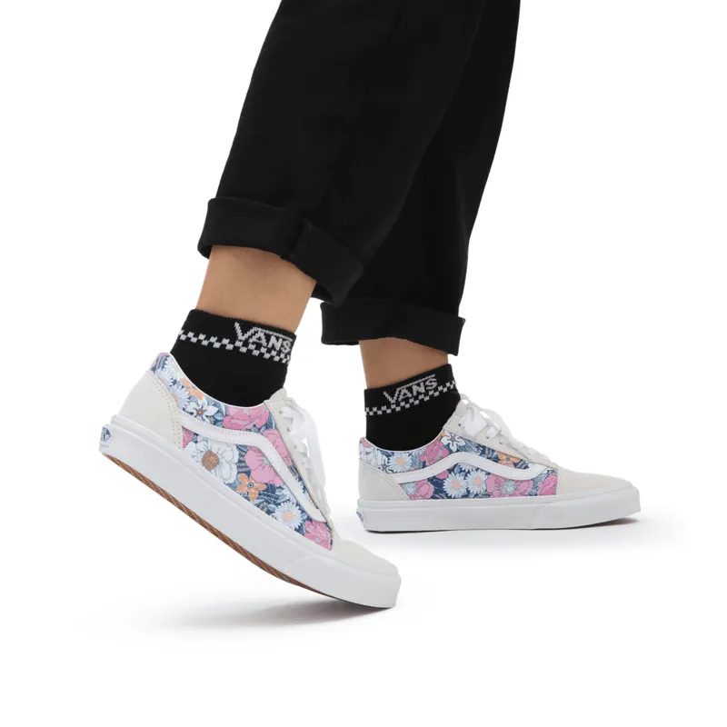 VANS Retro Floral Old Skool Roze (VN0A5KRFB0G)