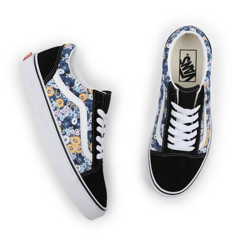 VANS Floral Old Skool Zwart (VN0A5KRFFF1)