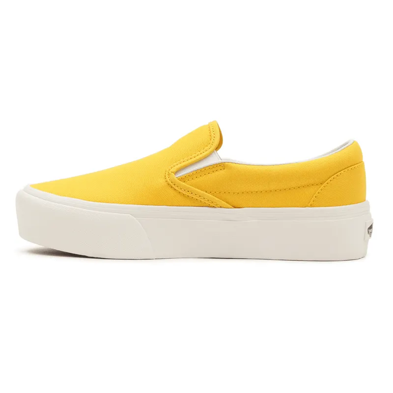 VANS Twill Classic Slip-on Platform Geel (VN0A5KXBB10)