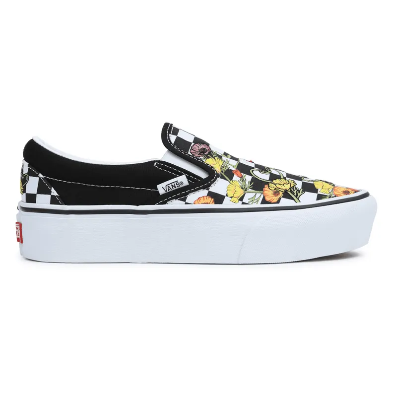 VANS Classic Slip-on Platform Zwart (VN0A5KXIBML)