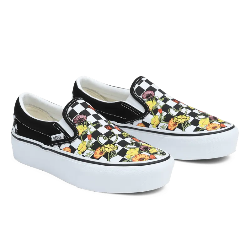 VANS Classic Slip-on Platform Zwart (VN0A5KXIBML)