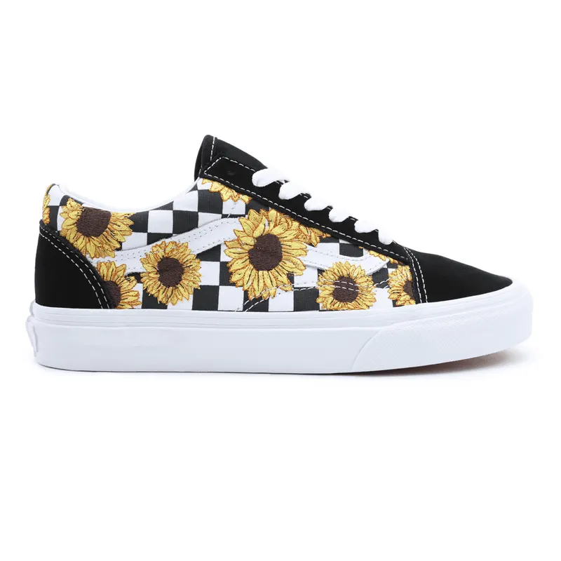 VANS Sunflower Embroidery Old Skool Zwart (VN0A7Q2J682)