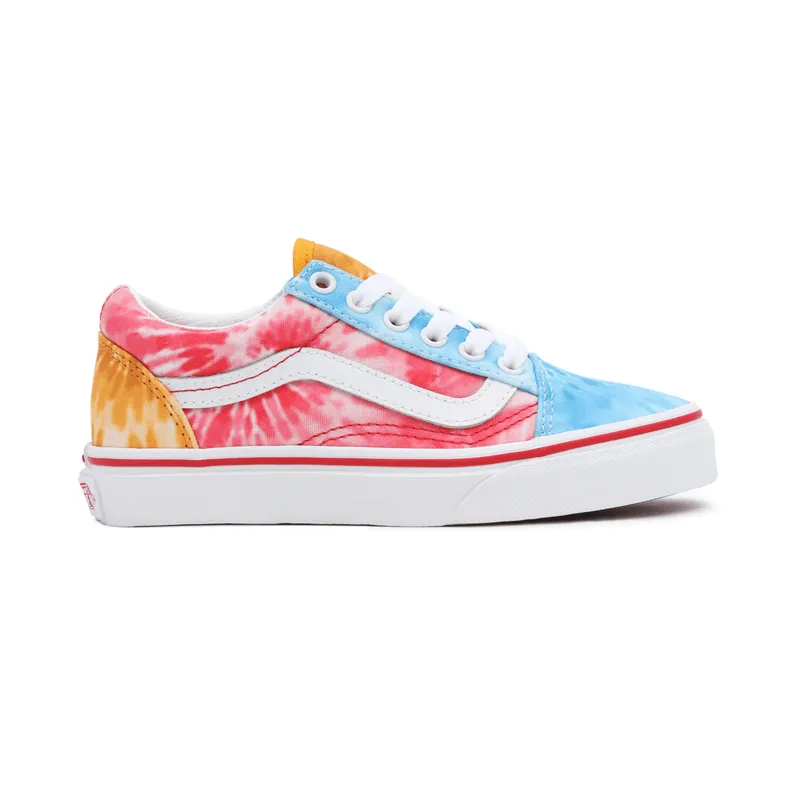 VANS Tie Dye Block Old Skool Kinderschoenen Multicolour (VN0A7Q5FABO)