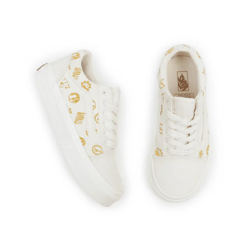 VANS Old Skool Kinderschoenen Wit (VN0A7Q5FF3X)