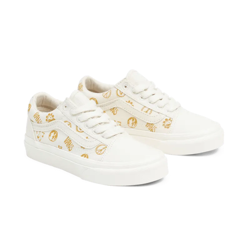 VANS Old Skool Kinderschoenen Wit (VN0A7Q5FF3X)