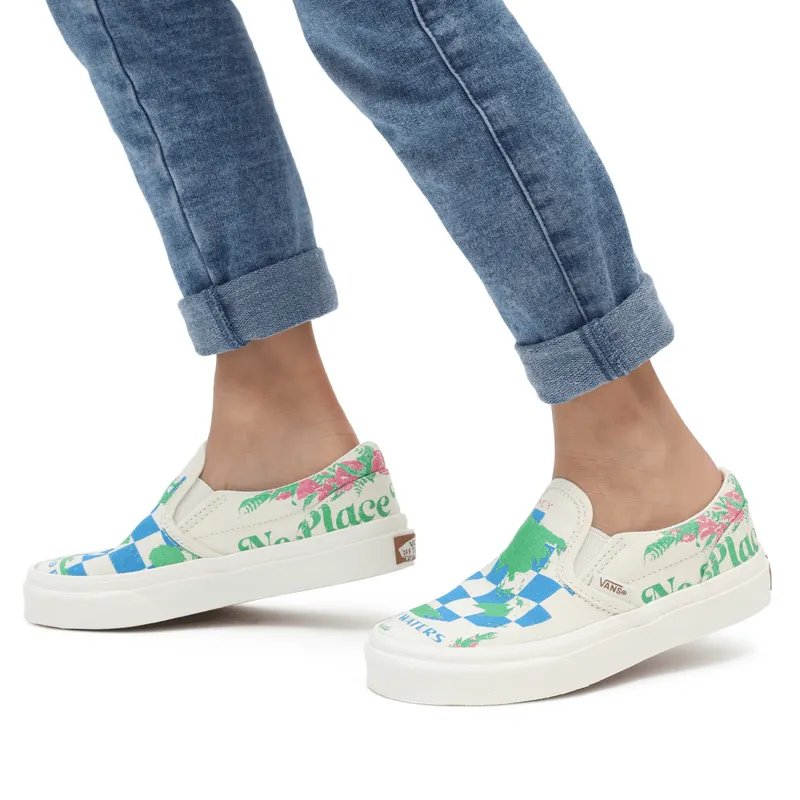 VANS Eco Theory Classic Slip-on Kinderschoenen Multicolour (VN0A7Q5GAS1)