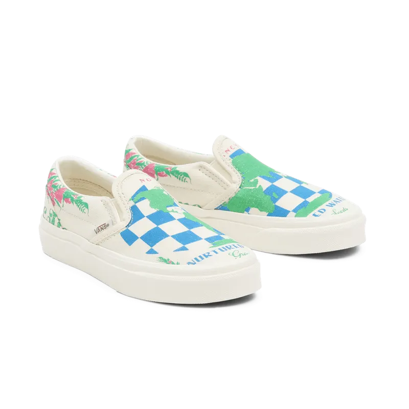 VANS Eco Theory Classic Slip-on Kinderschoenen Multicolour (VN0A7Q5GAS1)