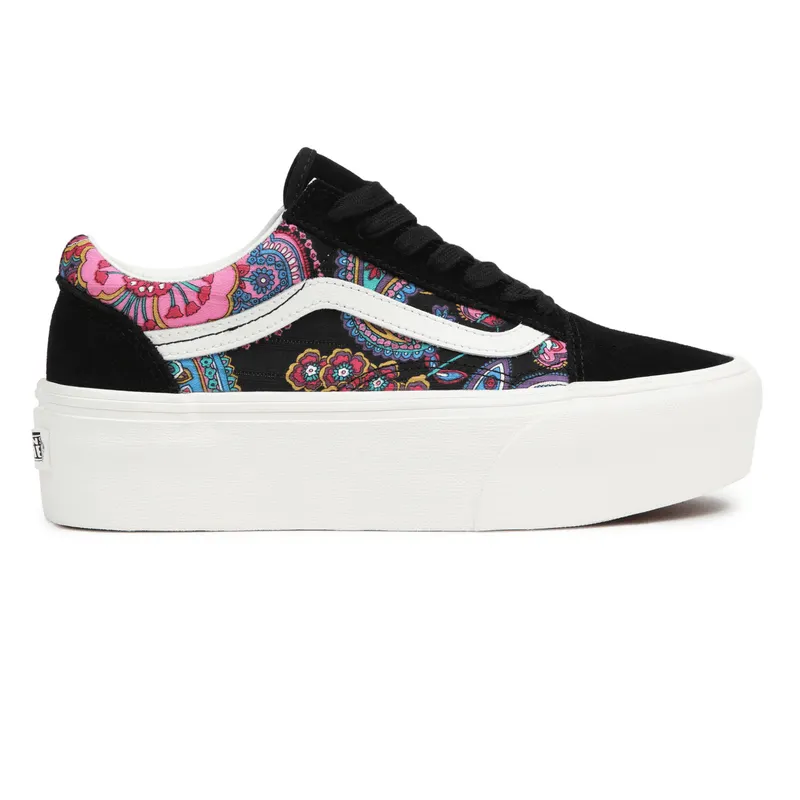 VANS Old Skool Stackform Zwart (VN0A7Q5MBLK)