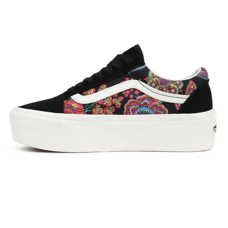 VANS Old Skool Stackform Zwart (VN0A7Q5MBLK)