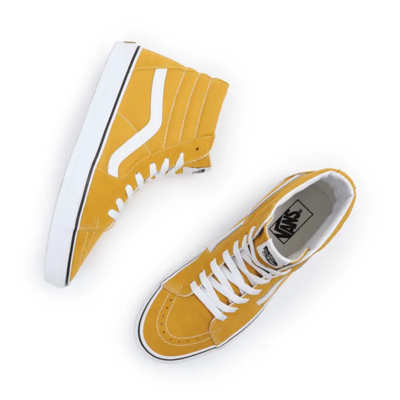 VANS Color Theory Sk8-hi Geel (VN0A7Q5NF3X)