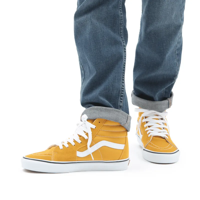 VANS Color Theory Sk8-hi Geel (VN0A7Q5NF3X)