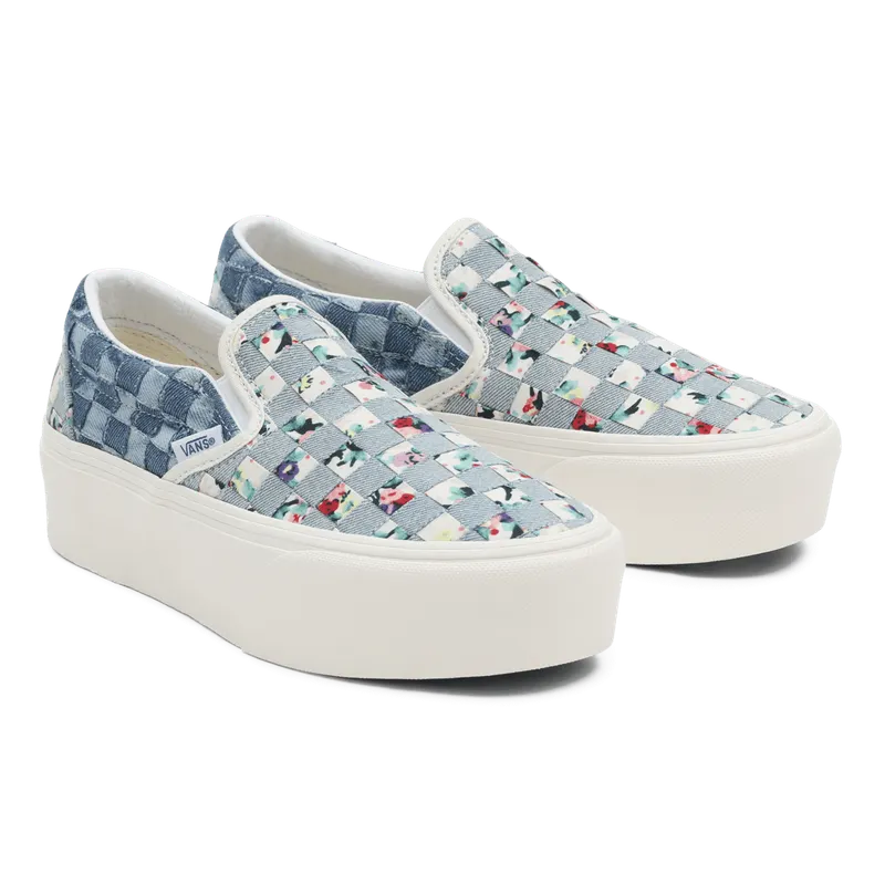 VANS Geweven Classic Stackform Slip-on Multicolour (VN0A7Q5RB12)