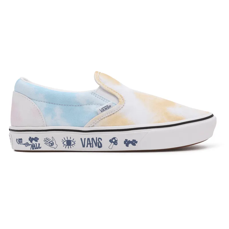 VANS Pastel Tie Dye Comfycush Slip-on Wit (VN0A7TNMB1Y)