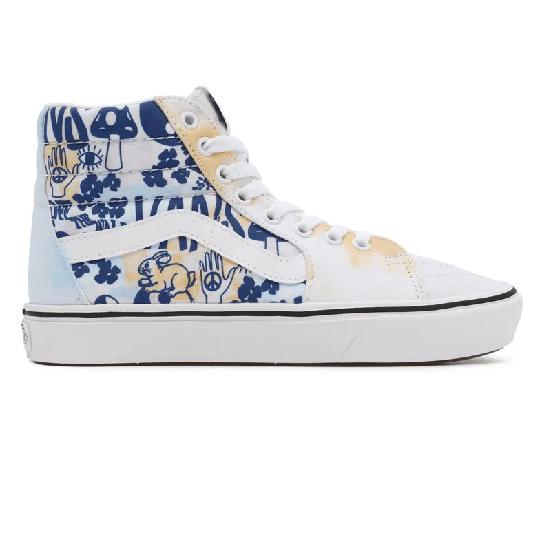 VANS Pastel Tie Dye Comfycush Sk8-hi Wit (VN0A7TNOB1Y)