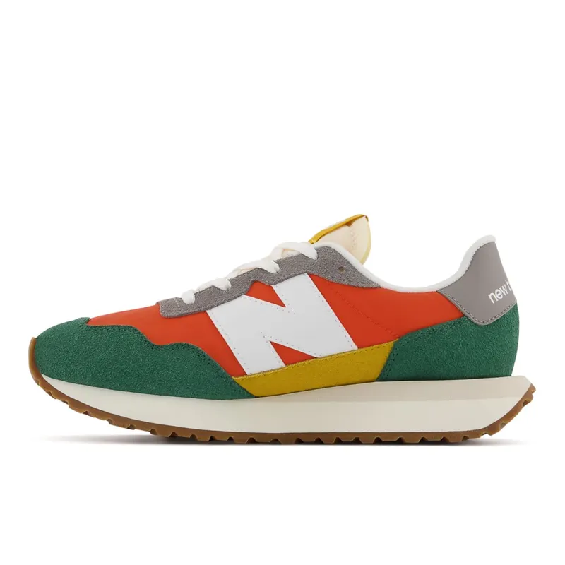 New Balance 237 Team Forest Green / Poppy (GS237V1-38125)