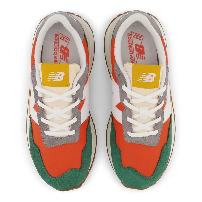 New Balance 237 Team Forest Green / Poppy (GS237V1-38125)