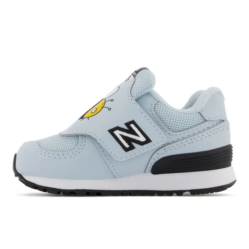 New Balance 574 Hook & Loop Morning Fog / Team Gold (IV574V1-37177)