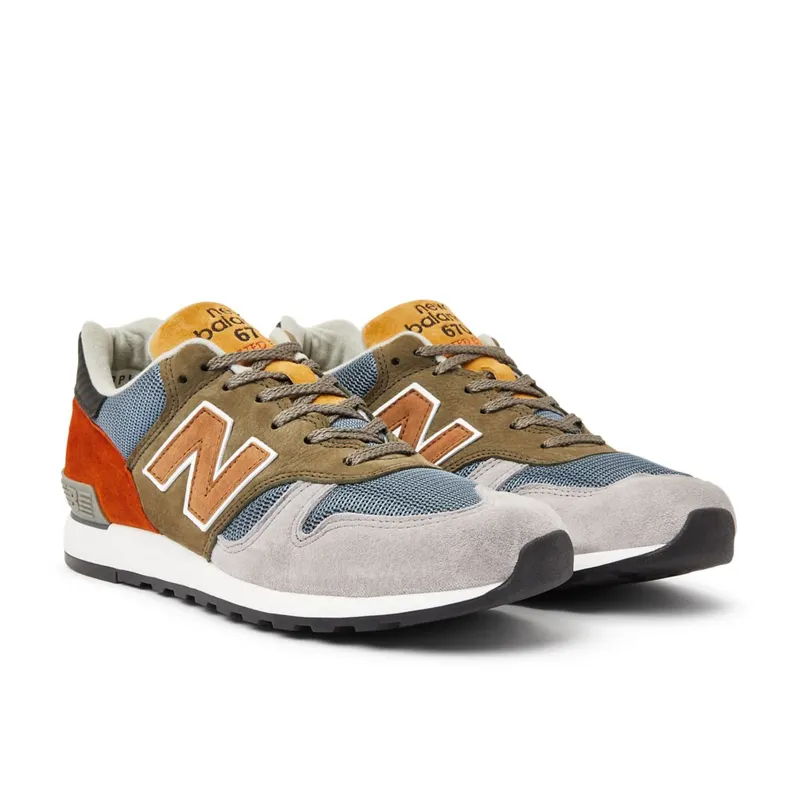 New Balance MADE in UK 670 Selected Edition Navy / Grey / Green (ML670V1-38433)