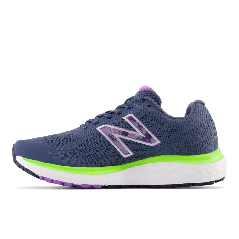 New Balance Fresh Foam 680v7 Vintage Indigo / Pixel Green / Electric Purple (W680V7-42488)